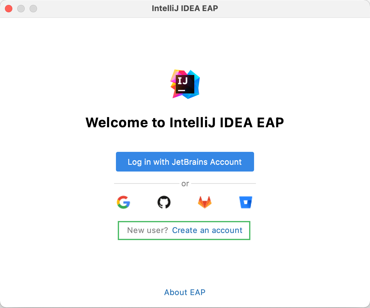 Login with a new account Login with a new account