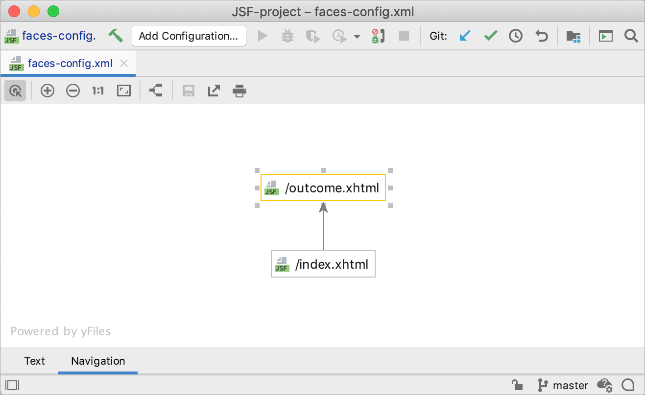Using the navigation diagram to create the navigation rules Using the navigation diagram to create the navigation rules