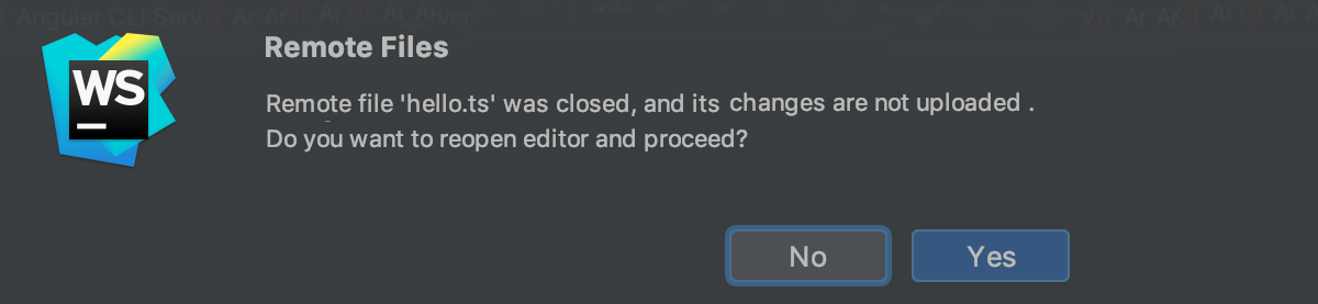 Confirm uploading message Confirm uploading message