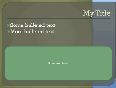 Slide background - bgPr